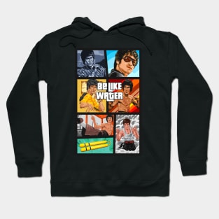 Bruce Lee Be Like Water GTA Hoodie